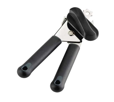 Winco 8-3/4 Portable Can Opener with Crank Handle, Chrome Plated